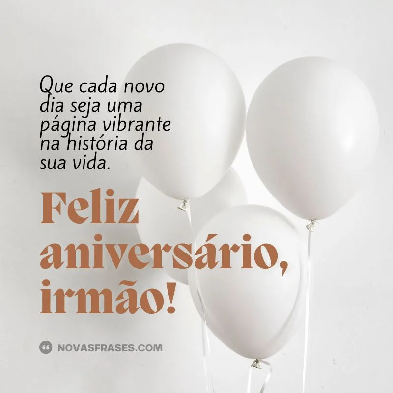 feliz aniversário irmão querido
