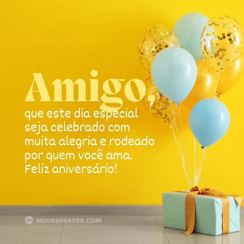 feliz aniversário meu amigo