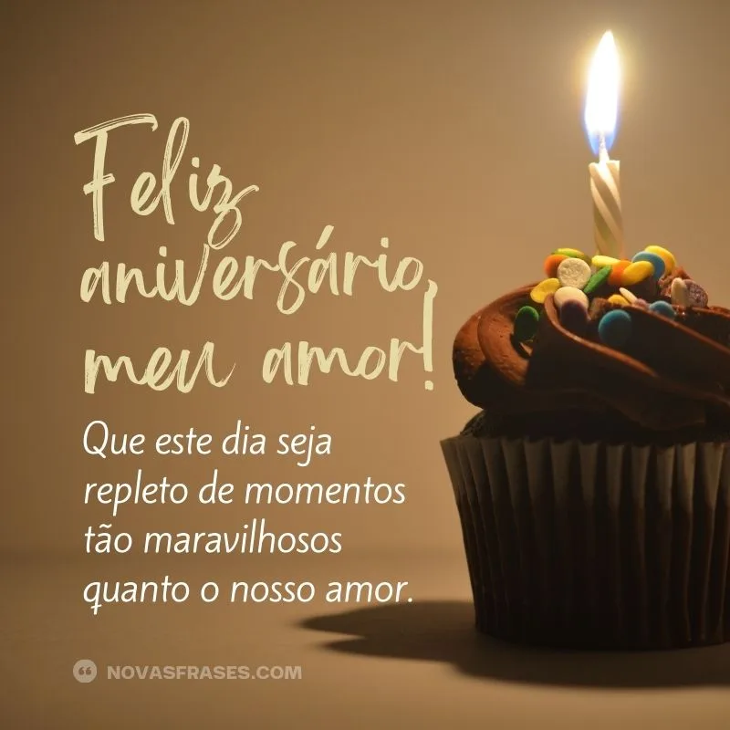 feliz aniversário meu amor instagram