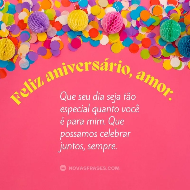 feliz aniversário meu amor parabéns