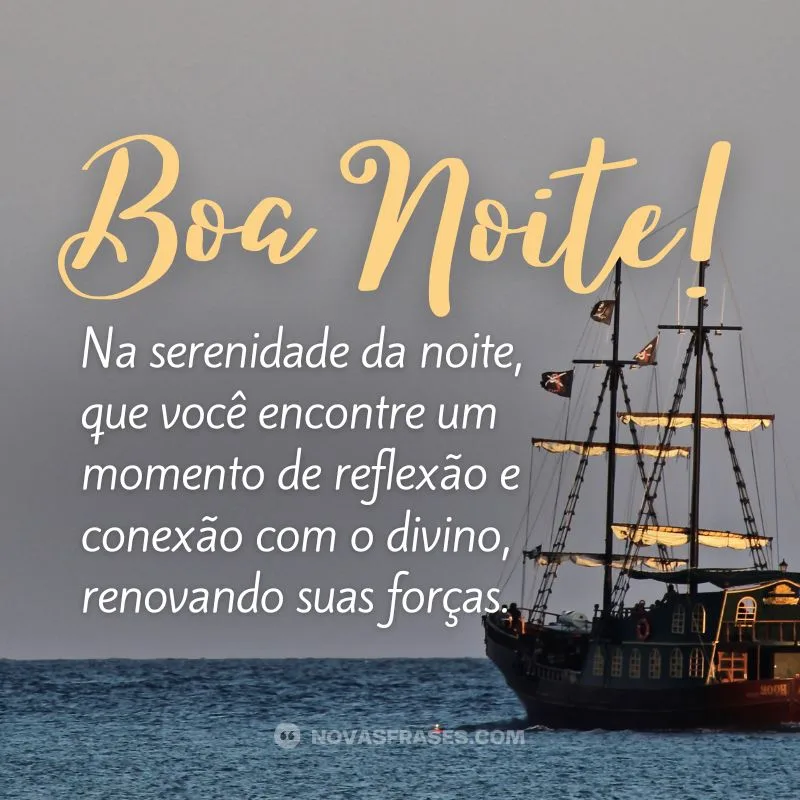frases boa noite abençoada