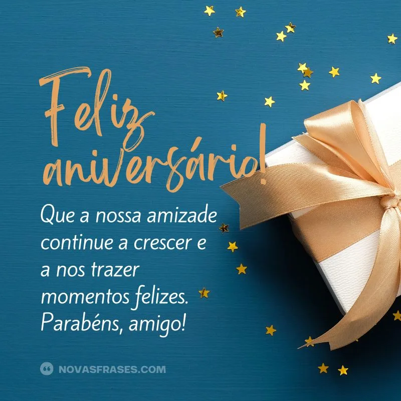 frases feliz aniversário amigo
