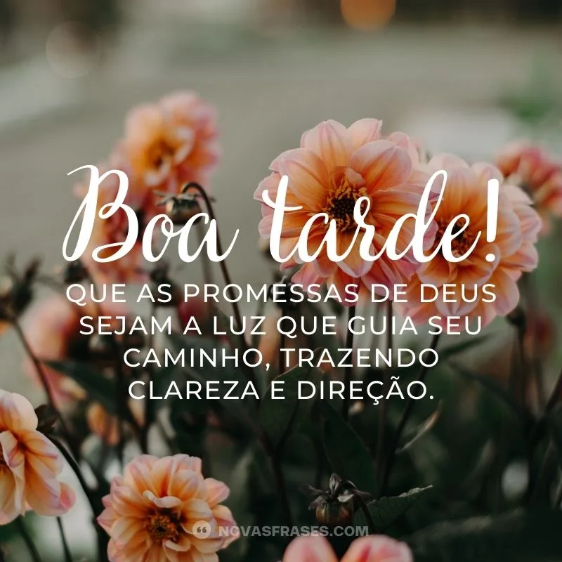mensagem boa tarde com deus