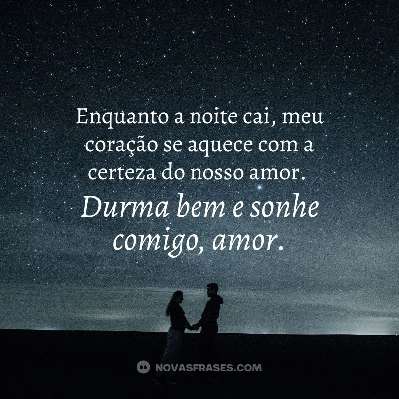 mensagem de boa noite amor para whatsapp