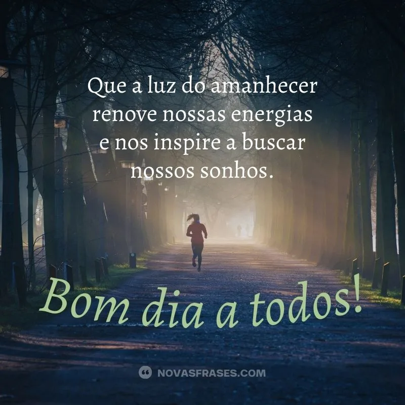 mensagem de bom dia whatsapp para grupo