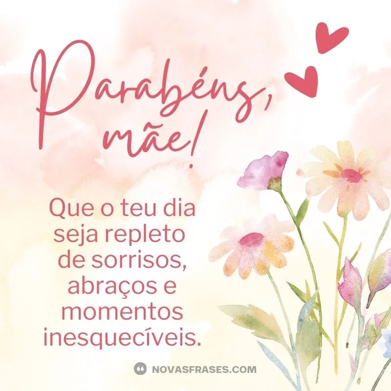 mensagem de feliz aniversário mãe