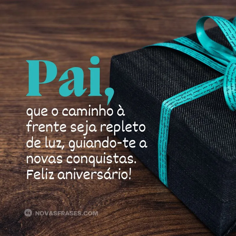mensagem feliz aniversário pai