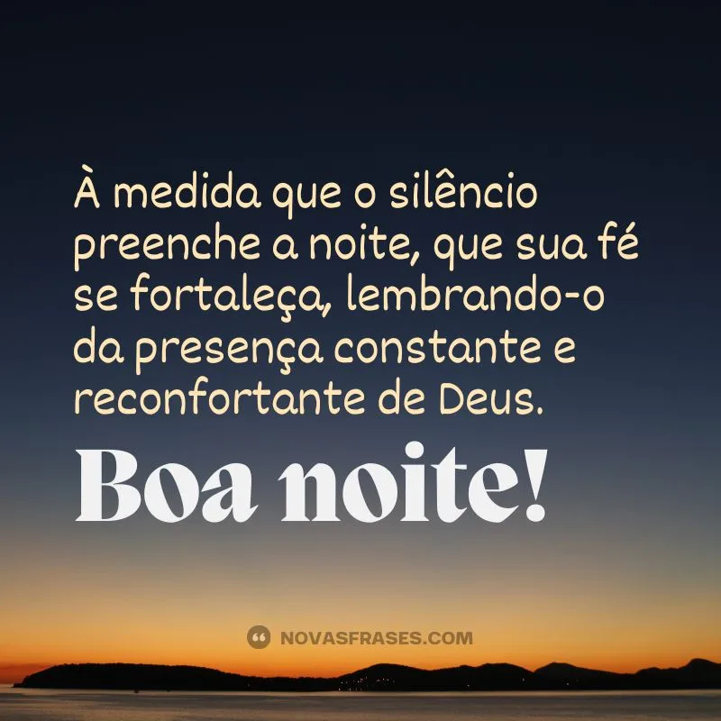 mensagens de abençoada boa noite