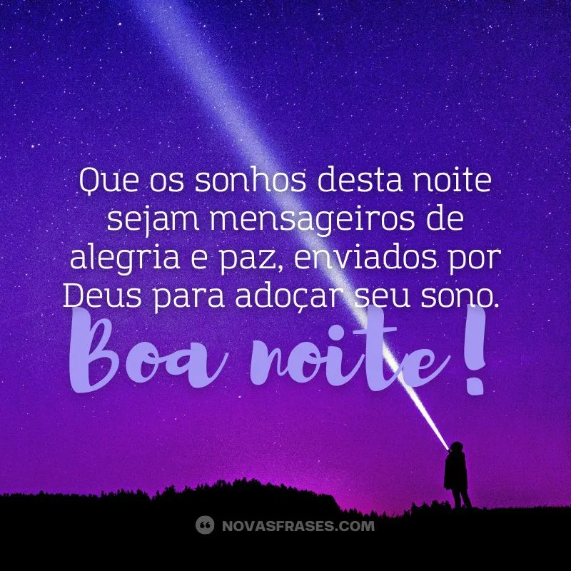 mensagens de boa noite abençoada