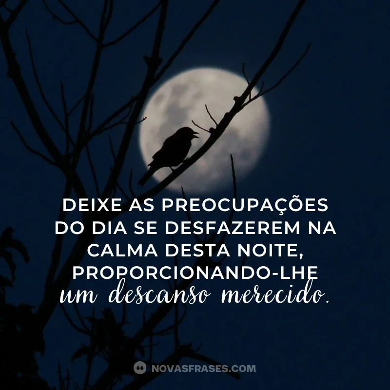 mensagens de boa noite bom descanso