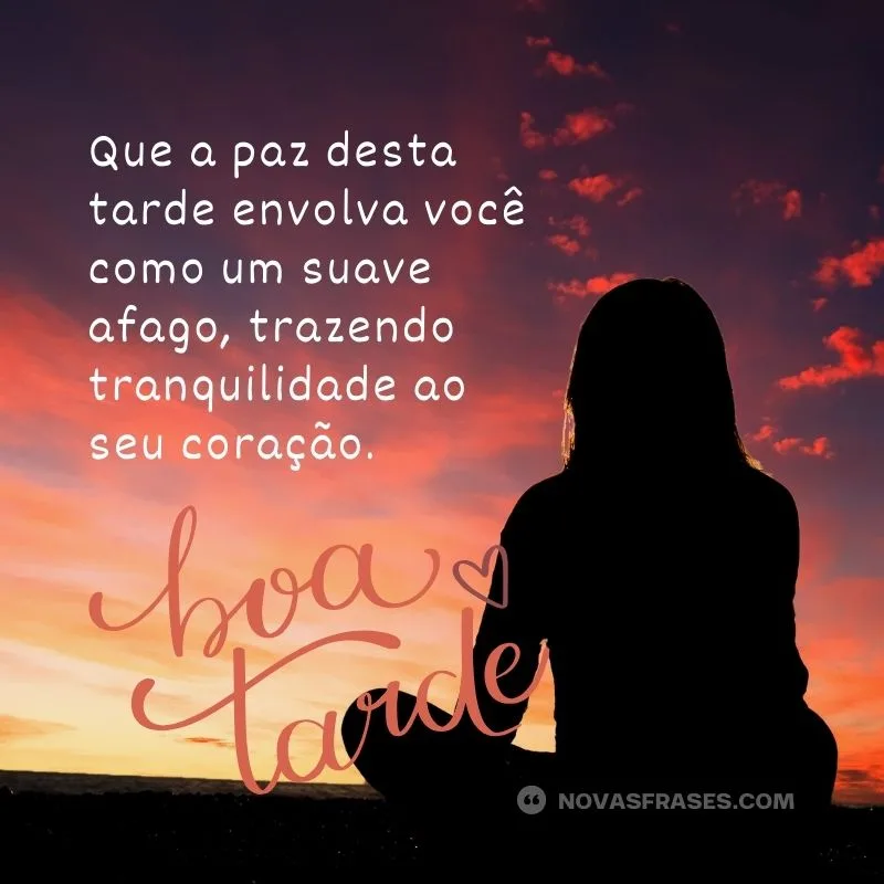 mensagens de boa tarde com carinho