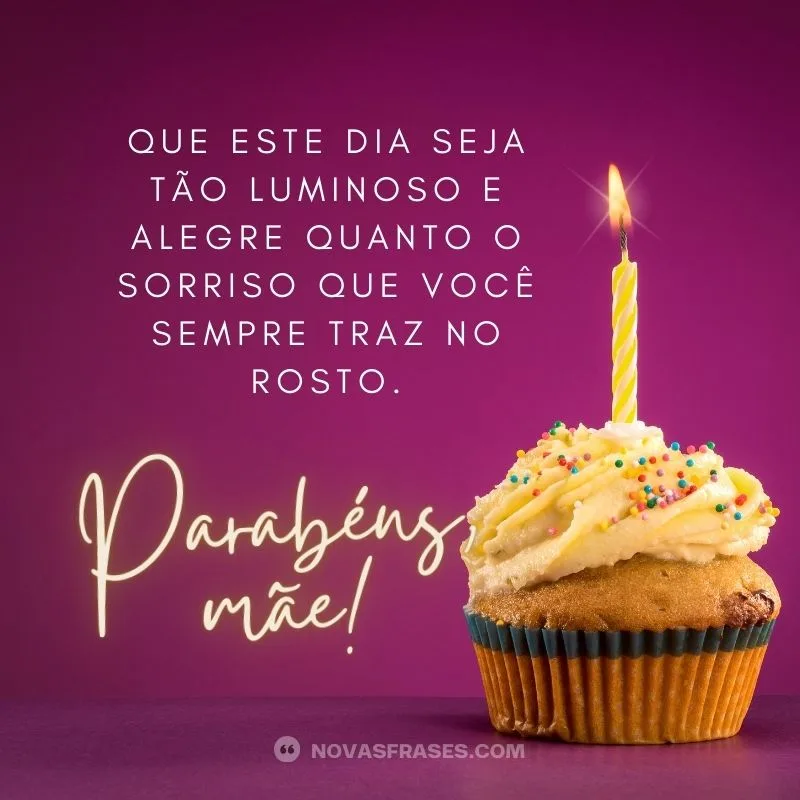 mensagens de feliz aniversário para mãe