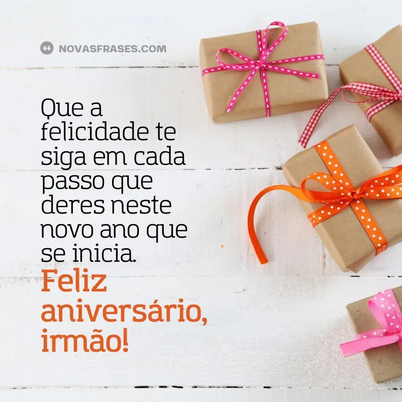 mensagens feliz aniversário irmão