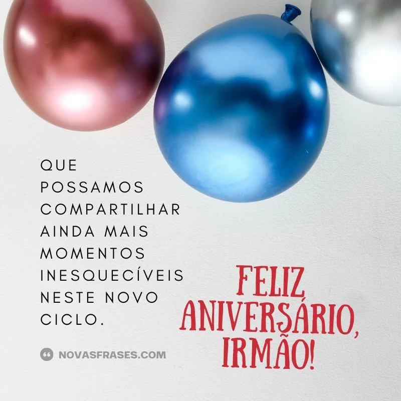 meu irmão feliz aniversário