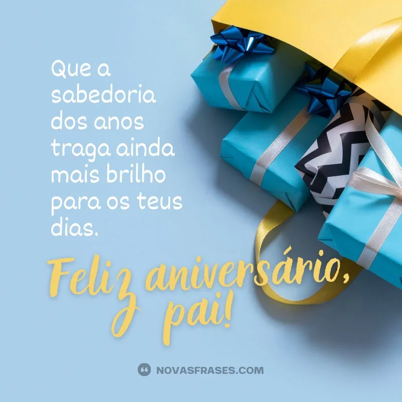 meu pai feliz aniversário