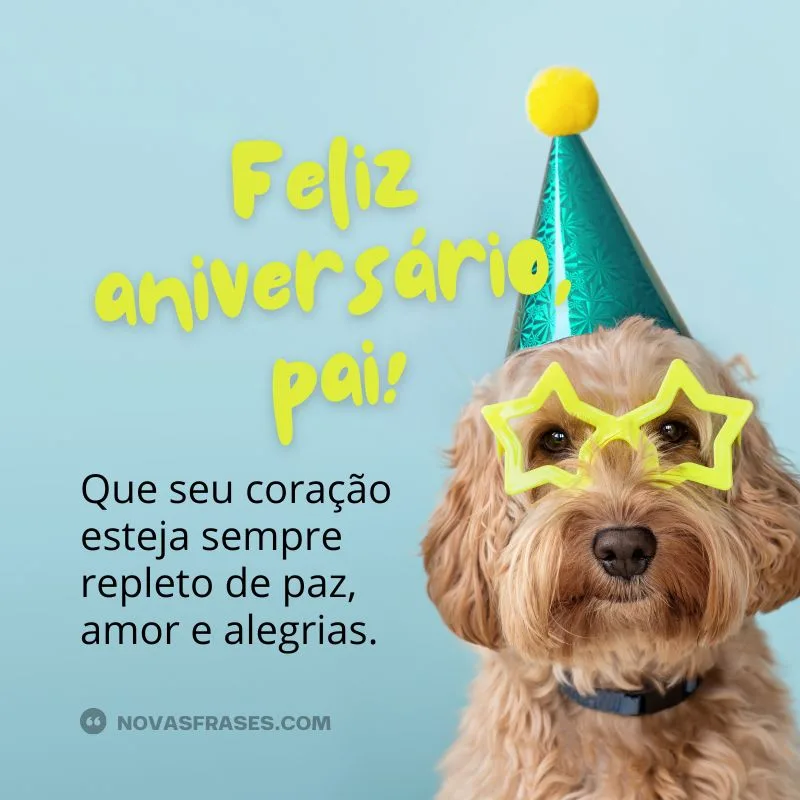 meu pai querido feliz aniversário