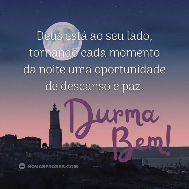 msg boa noite com deus