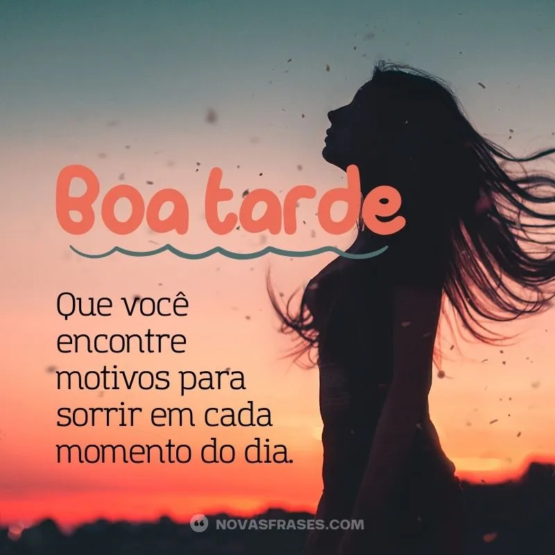 msg de boa tarde com carinho