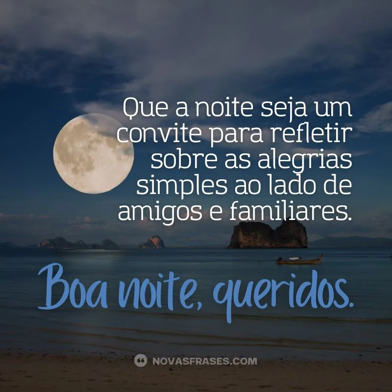 novas mensagens de boa noite para whatsapp