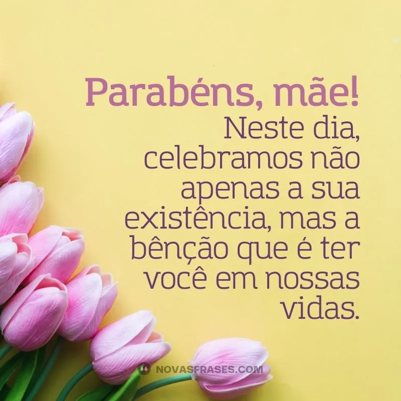 parabéns e feliz aniversário mãe