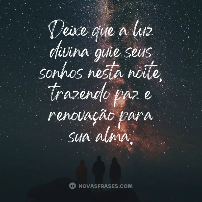 reflexão boa noite com deus