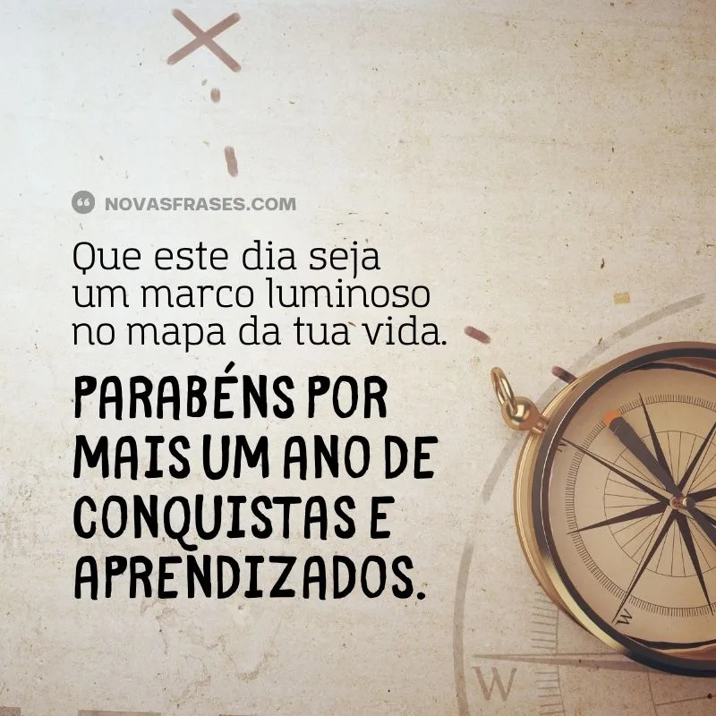 frase de feliz aniversário