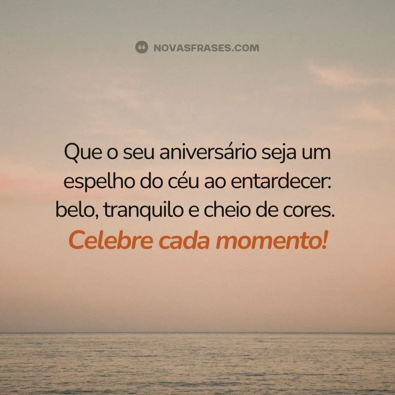 frases de aniversário com carinho