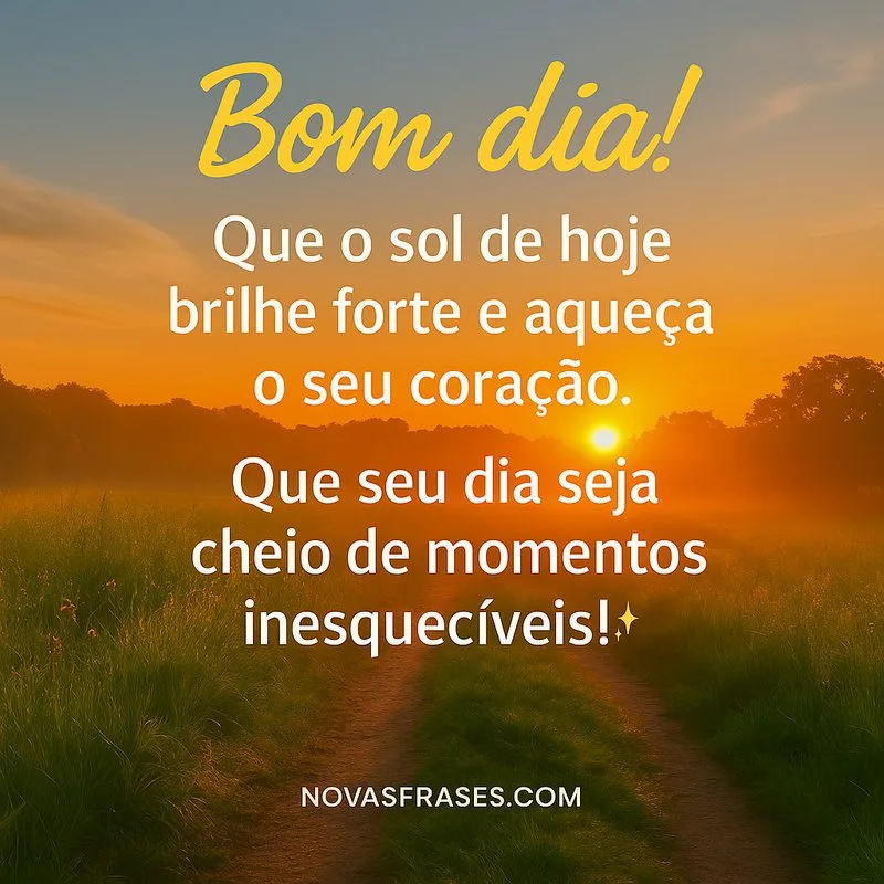 bom dia para alguém especial