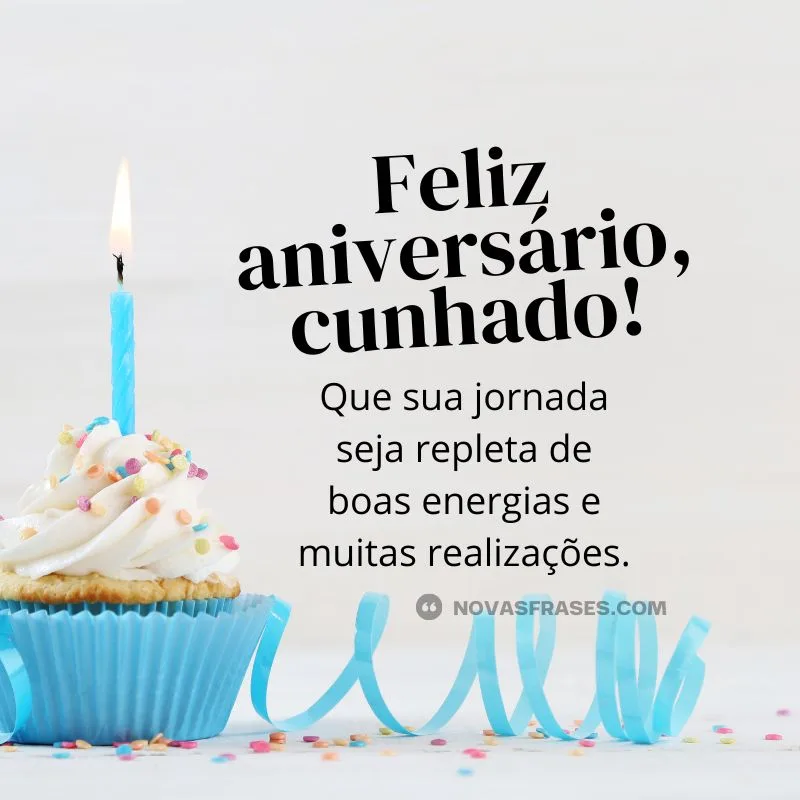 feliz aniversário pra cunhado