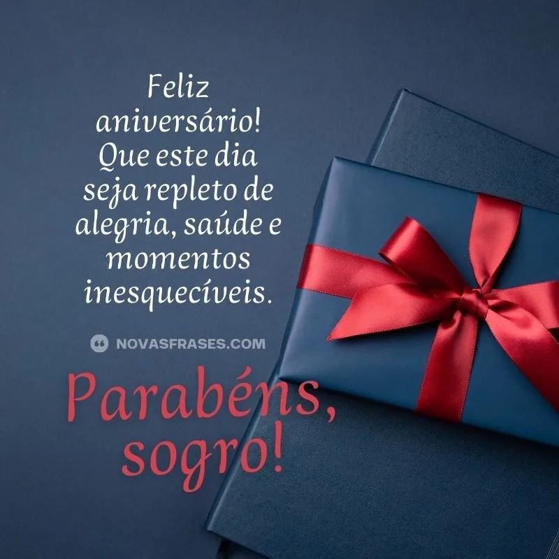 mensagem de feliz aniversário para sogro