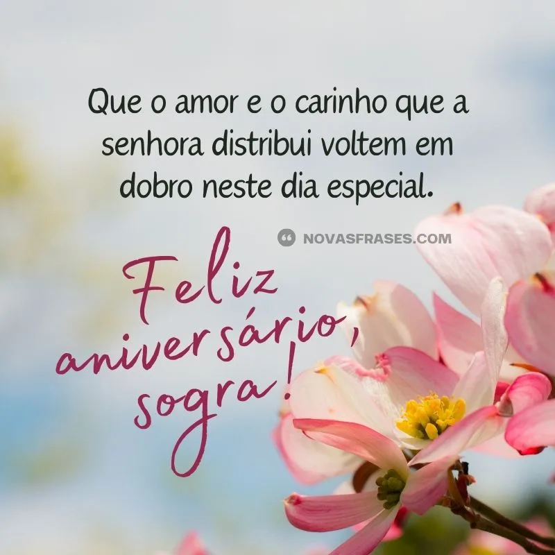 msg feliz aniversário sogra
