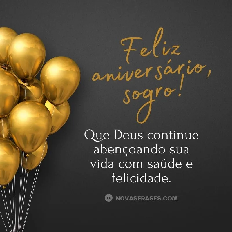 sogro feliz aniversário