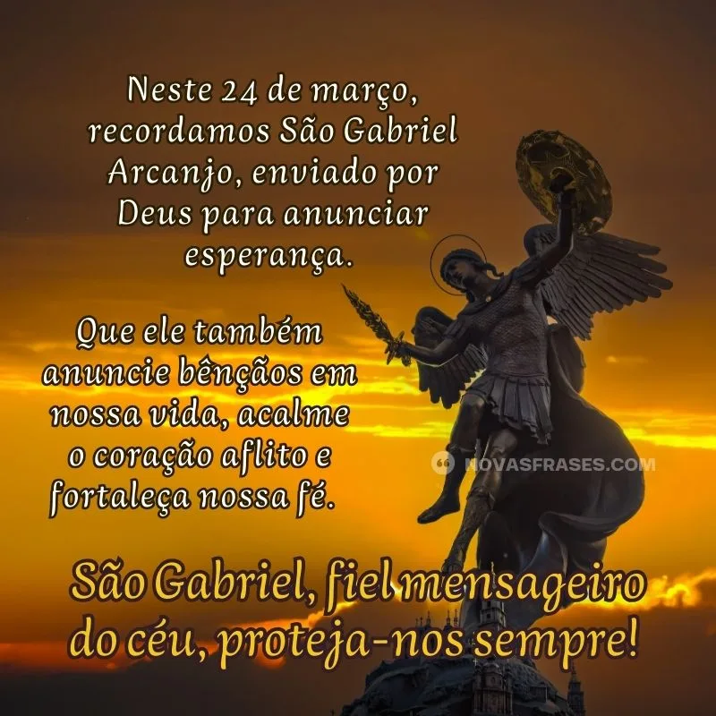 arcanjo são gabriel março