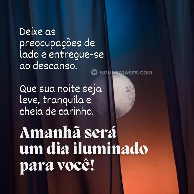 boa noite com carinho e amor