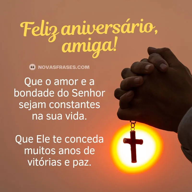 feliz aniversário amiga evangélica