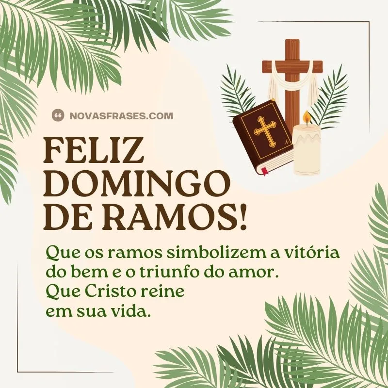frase domingo de ramos