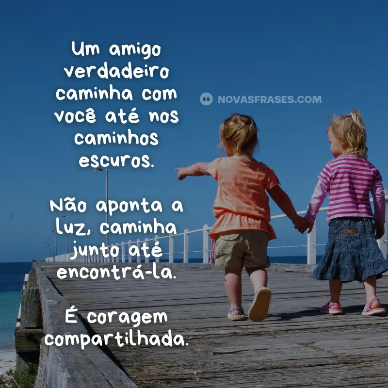 mensagem de amizade para amiga
