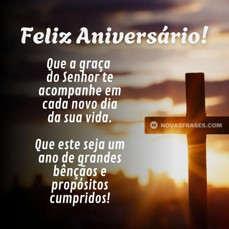 mensagem de aniversário evangélica