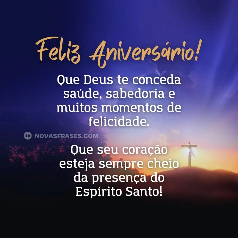 mensagem de aniversário evangélica feminina