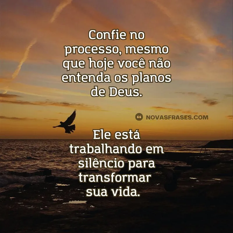 mensagem de fé e esperança em deus