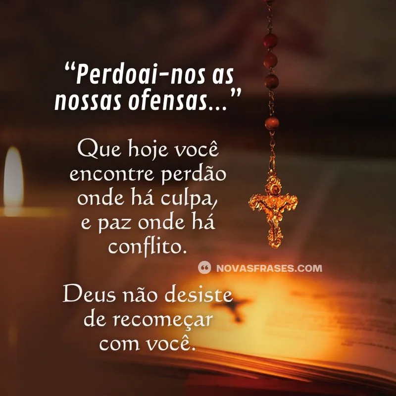 oração perdão