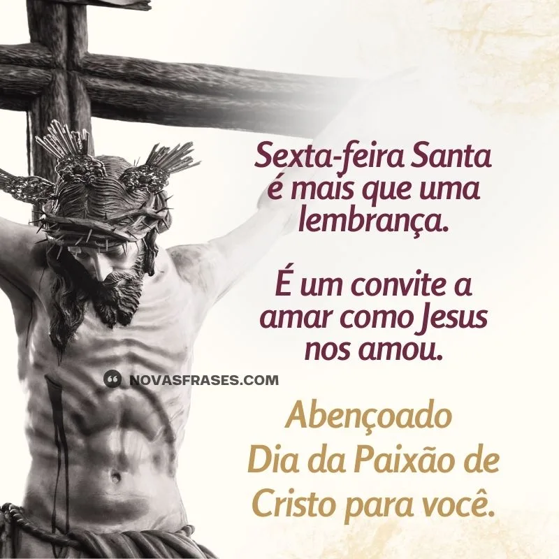 paixão de cristo frases