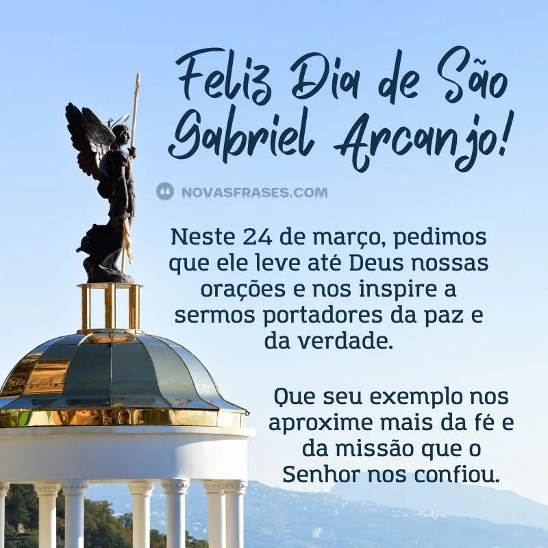 são gabriel arcanjo março