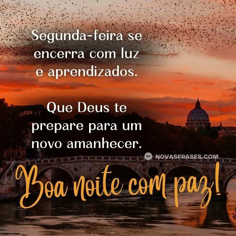 boa noite de segunda-feira