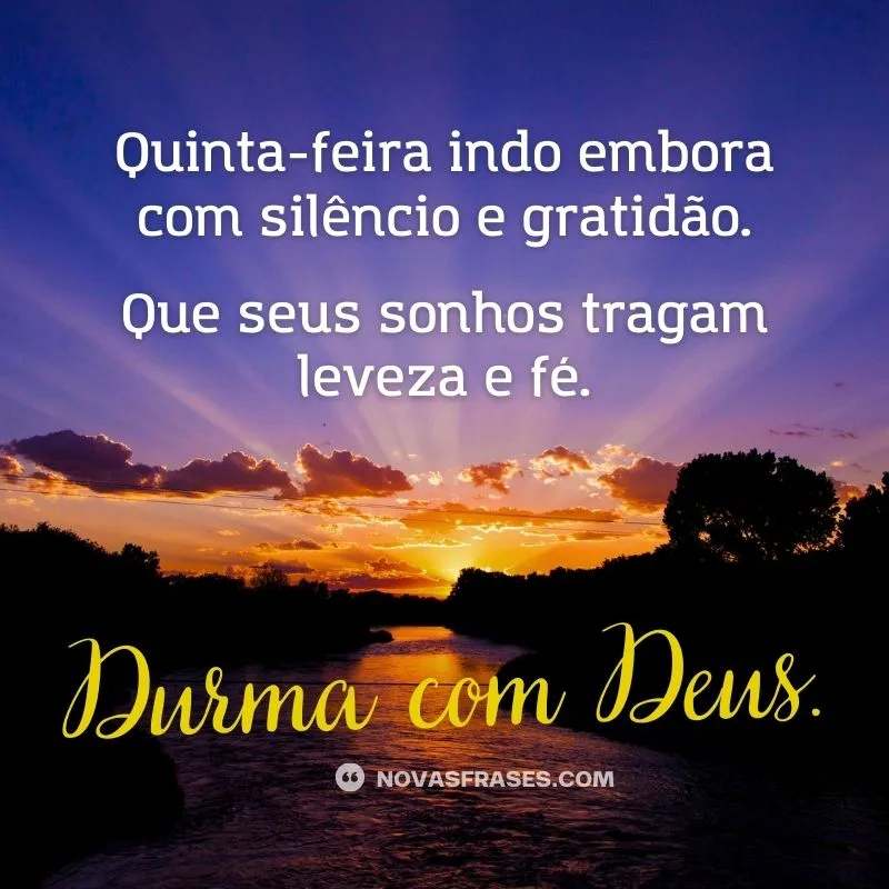 boa noite quinta-feira indo embora