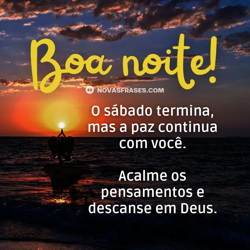 boa noite sábado