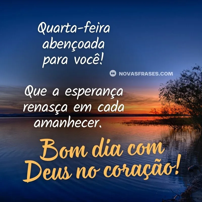 bom dia de quarta-feira