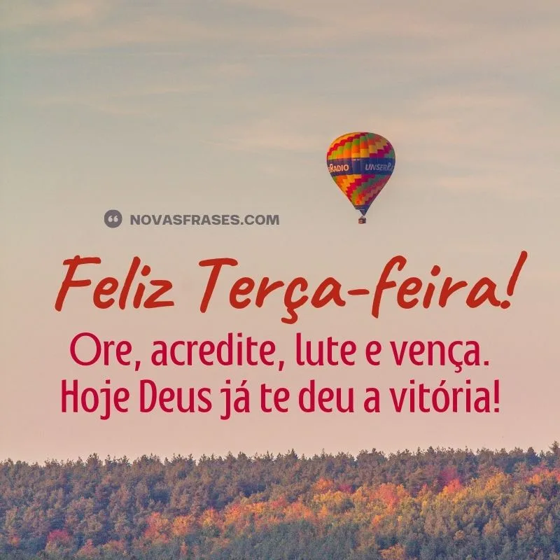 bom dia de terça-feira abençoado