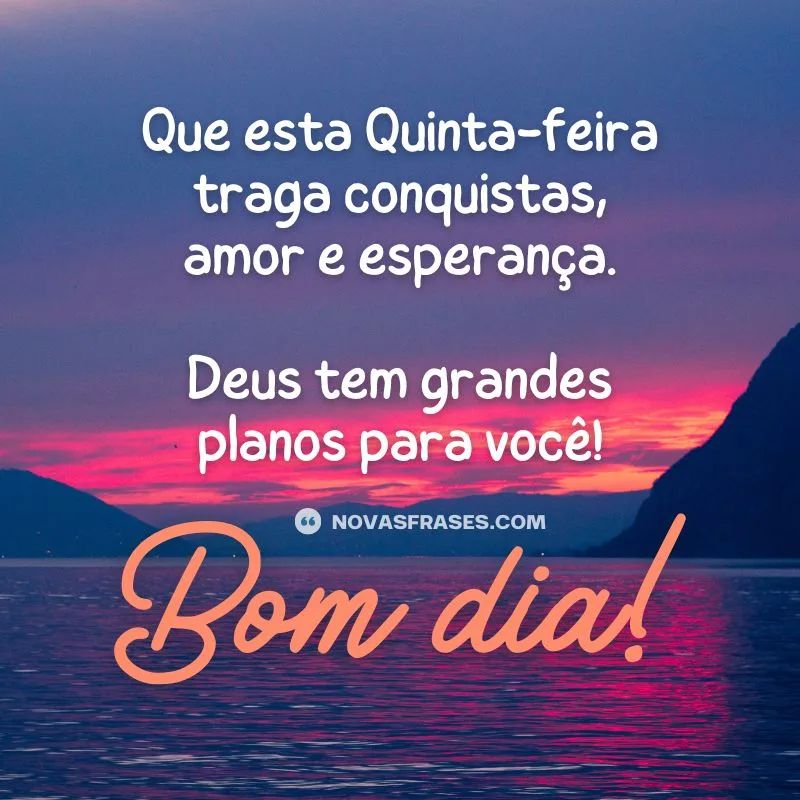 bom dia feliz quinta-feira