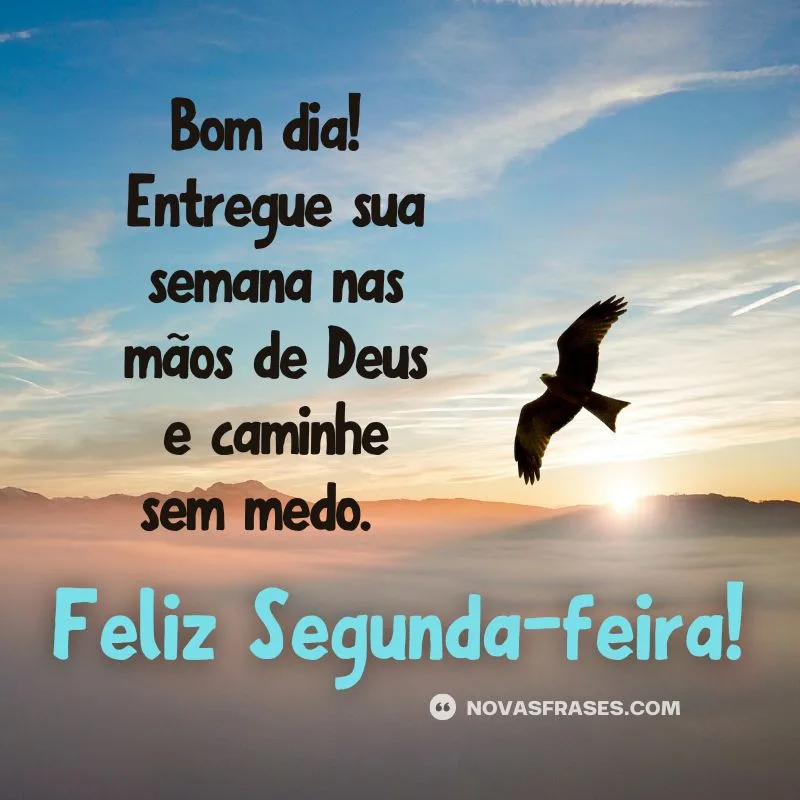 bom dia feliz segunda-feira